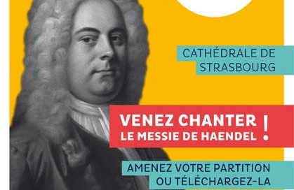 Affiche du concert de la maitrise de Strasbourg