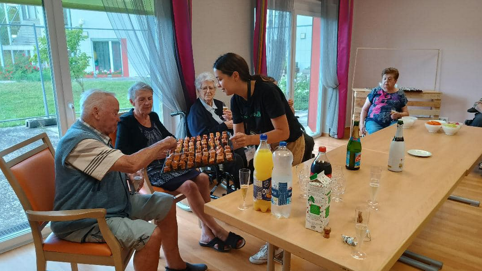 La Maison du Ledenhof (EHPAD à Truchterscheim, 67) a inauguré une cuisine thérapeutique
